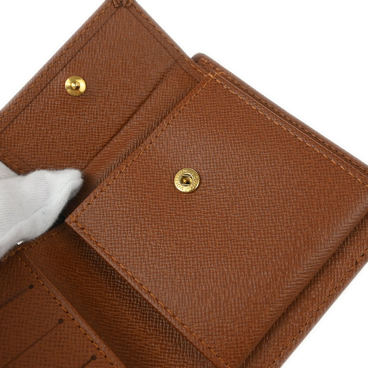 Louis Vuitton 2004 Monogram Porte Cartes Credit Monnaie Wallet M61666