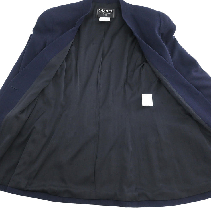 Chanel 1997 Setup Jacket Pants Navy #40