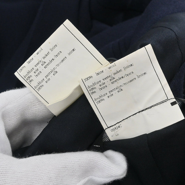 Chanel 1997 Setup Jacket Pants Navy #40