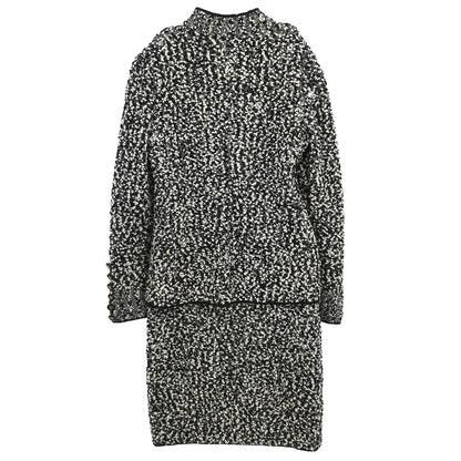 Chanel 1994 Setup Suit Jacket Skirt Black #36