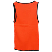 Chanel 1995 Sleeveless Top Orange #38