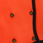Chanel 1995 Sleeveless Top Orange #38