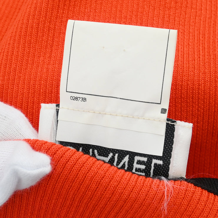 Chanel 1995 Sleeveless Top Orange #38