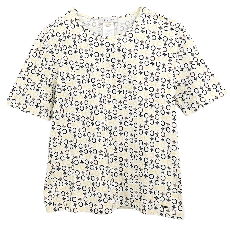 Celine Macadam T-shirt White #L