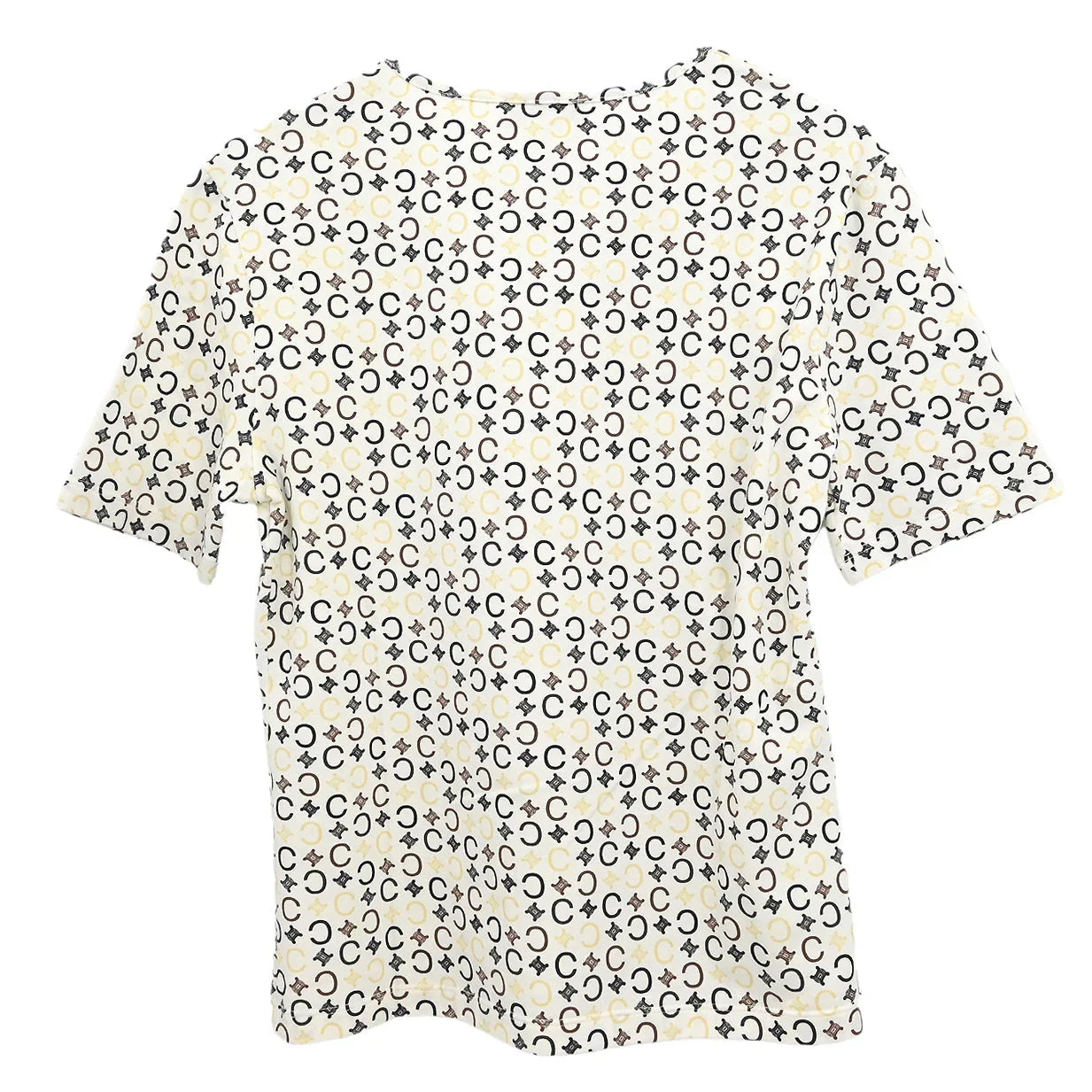 Celine Macadam T-shirt White #L