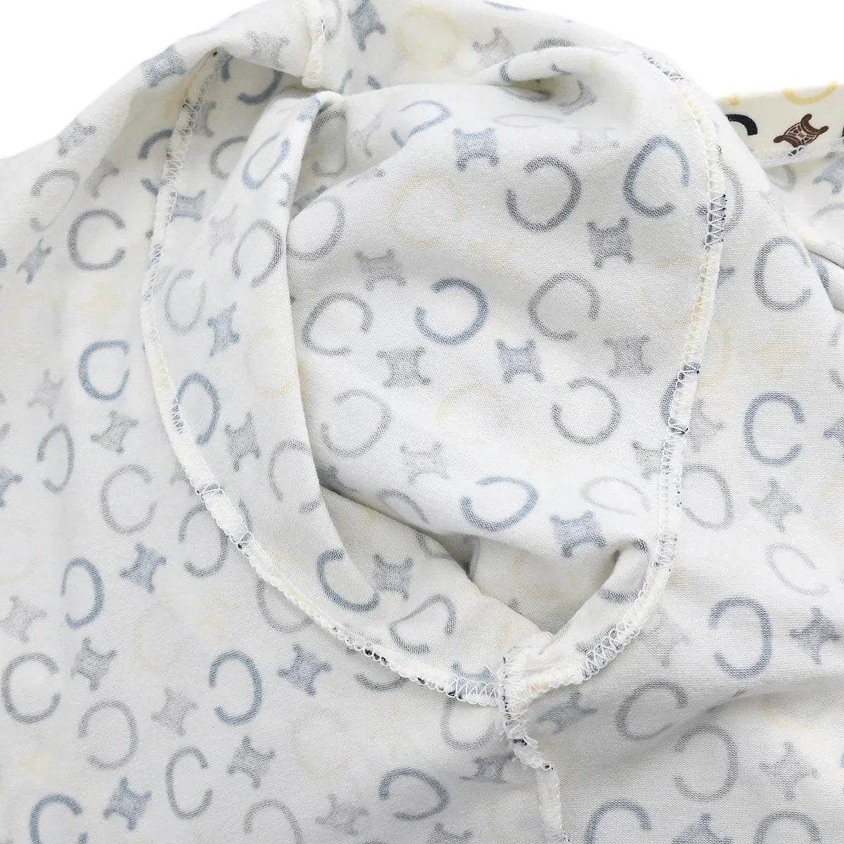 Celine Macadam T-shirt White #L