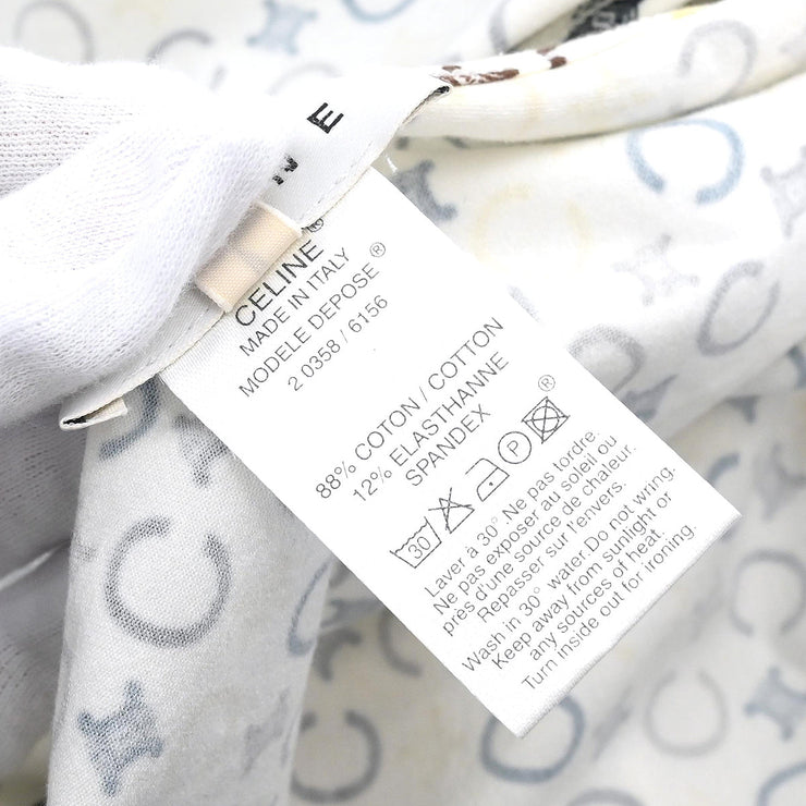 Celine Macadam T-shirt White #L