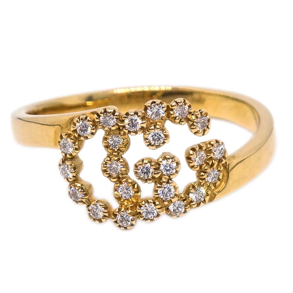 Gucci Ring Au750 Diamond #9 #48 #8 – AMORE Vintage Tokyo