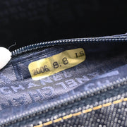 Chanel 2005-2006 Navy Denim Shoulder Bag