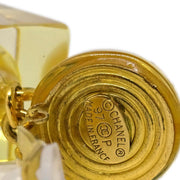 Chanel Dangle Earrings Clip-On Gold 97P