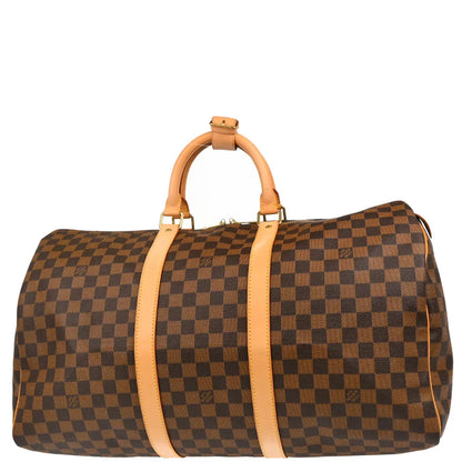 Louis Vuitton 2004 Damier Keepall 50 Travel Duffle Handbag