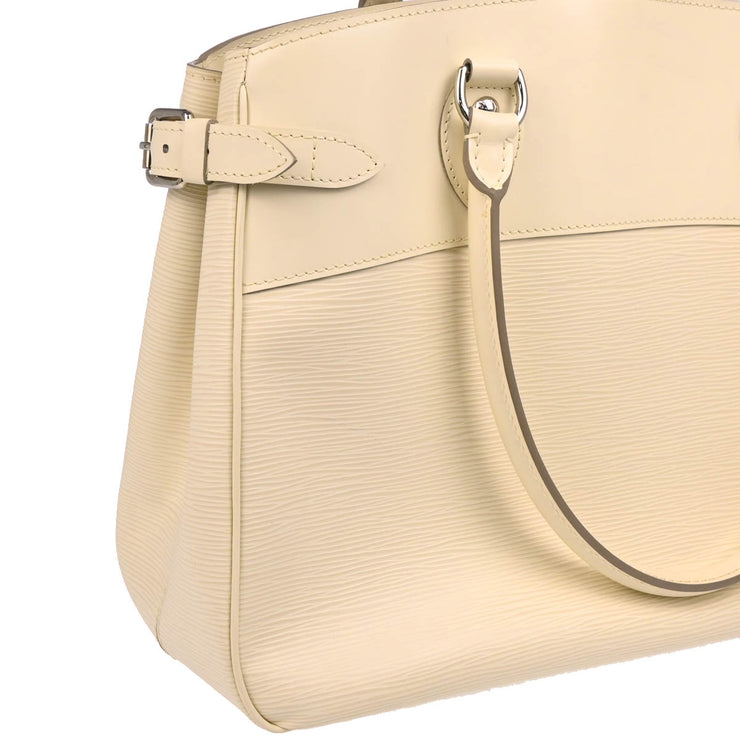 Louis Vuitton 2007 Ivory Epi Passy GM Tote Handbag M5925J