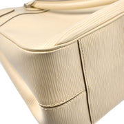 Louis Vuitton 2007 Ivory Epi Passy GM Tote Handbag M5925J