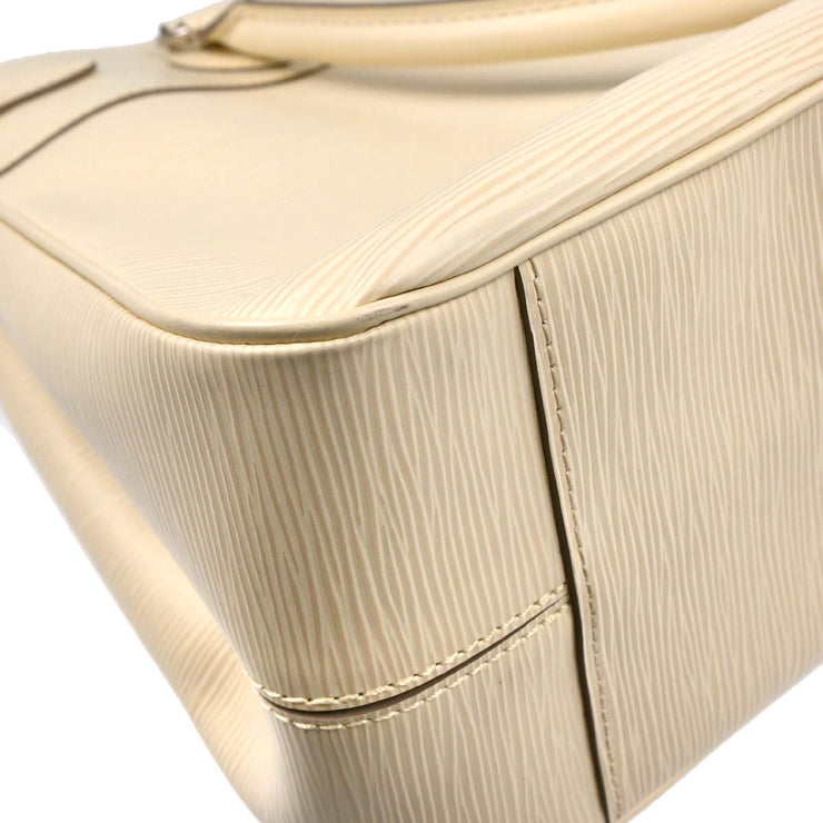 Louis Vuitton 2007 Ivory Epi Passy GM Tote Handbag M5925J