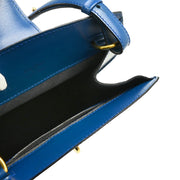 Louis Vuitton 1994 Blue Epi Cluny Shoulder Bag M52255