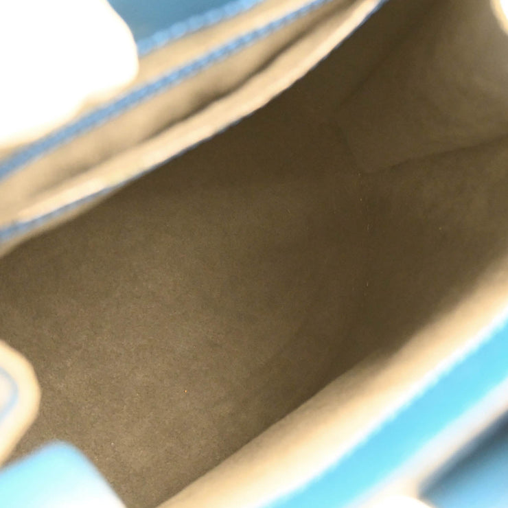 Louis Vuitton 1994 Blue Epi Cluny Shoulder Bag M52255