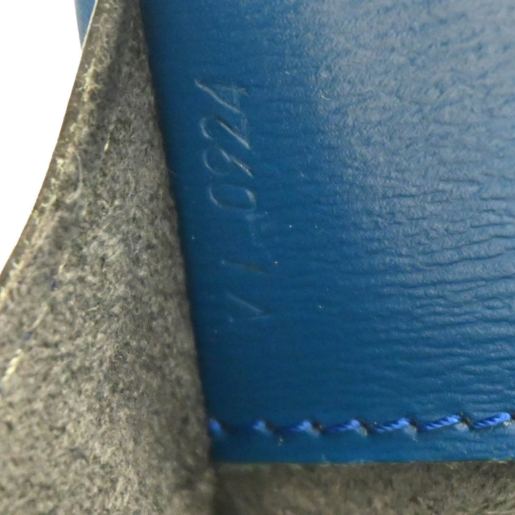 Louis Vuitton 1994 Blue Epi Cluny Shoulder Bag M52255