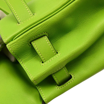 Hermes 1996 Apple Green Gulliver Kelly 32 Retourne 2way Shoulder Handbag