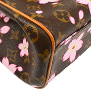 Louis Vuitton 2003 Monogram Cherry Blossom Sac Retro PM Handbag M92012