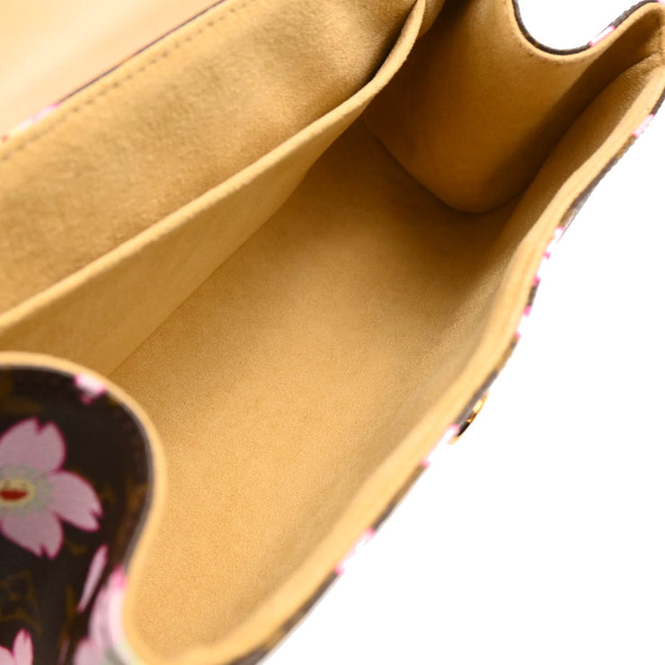 Louis Vuitton 2003 Monogram Cherry Blossom Sac Retro PM Handbag M92012