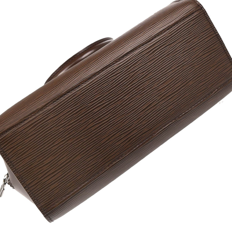Louis Vuitton 2004 Brown Epi Pont Neuf Handbag M5205D