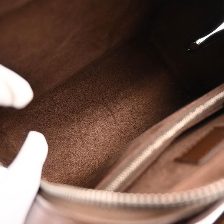 Louis Vuitton 2004 Brown Epi Pont Neuf Handbag M5205D