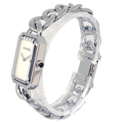 Chanel H3251 Premiere Quartz Watch Silver SS Shell #M