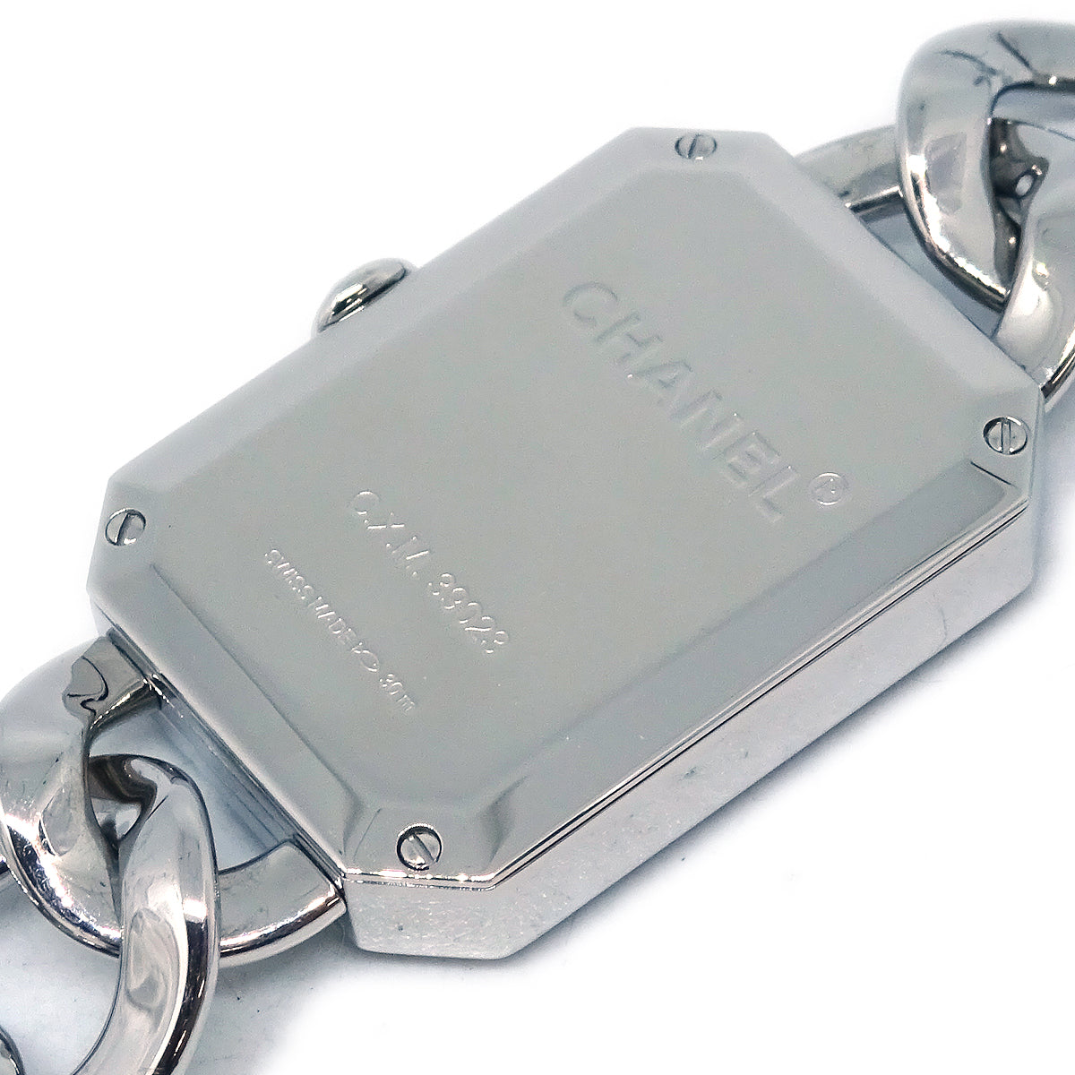 Chanel H3251 Premiere Quartz Watch Silver SS Shell #M