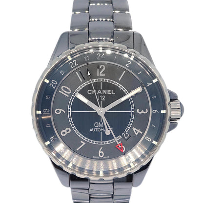 Chanel J12 GMT Ref.H3099 41mm Self-winding Watch Ceramic Titanium
