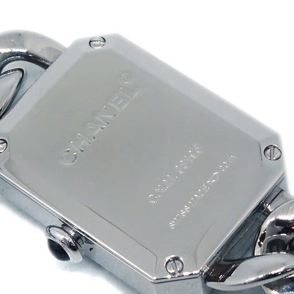Chanel Ref.H7021 Premiere Quartz Watch Silver SS Diamond