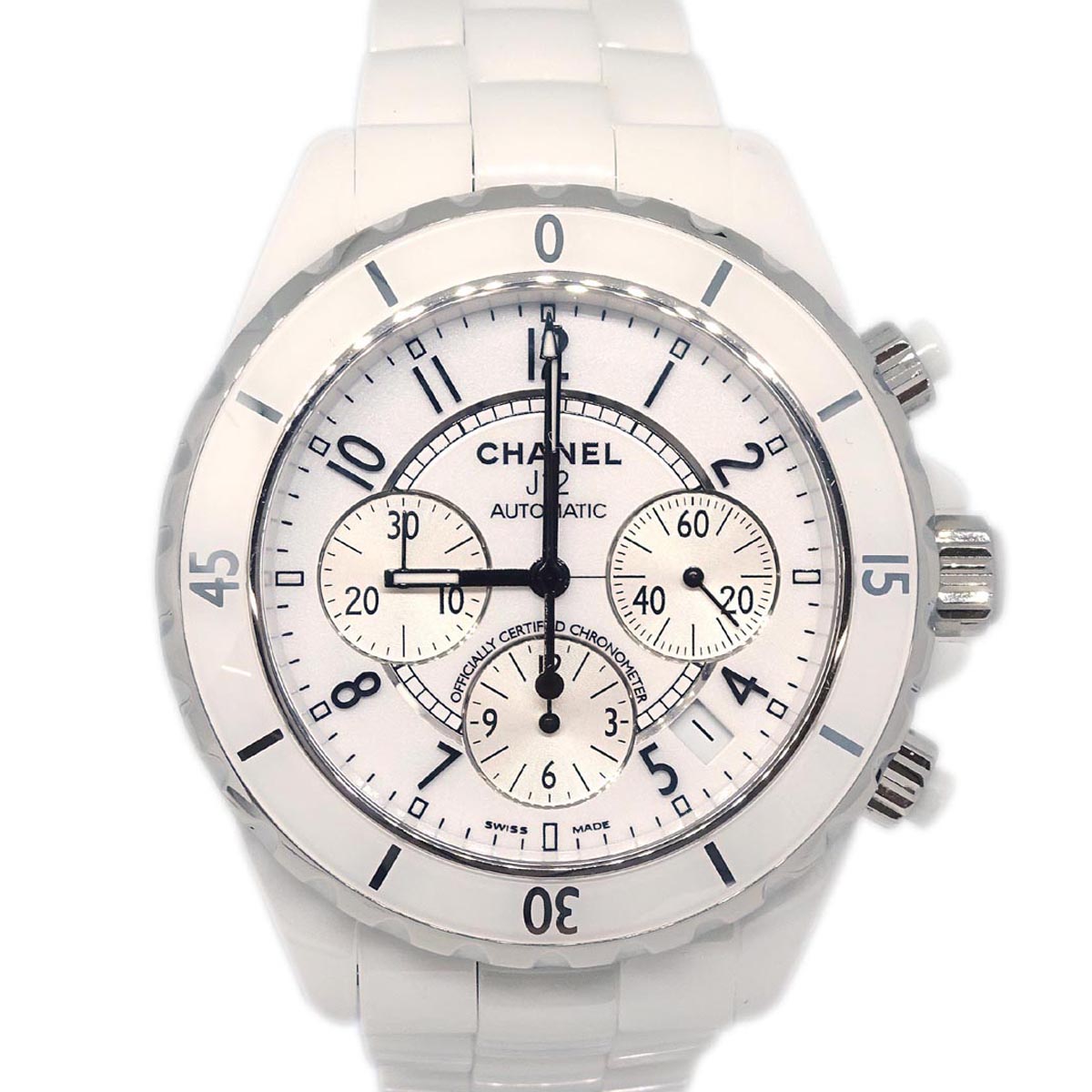 Chanel Ref.H2009 J12 41mm Self-winding Watch Ceramic SS – AMORE