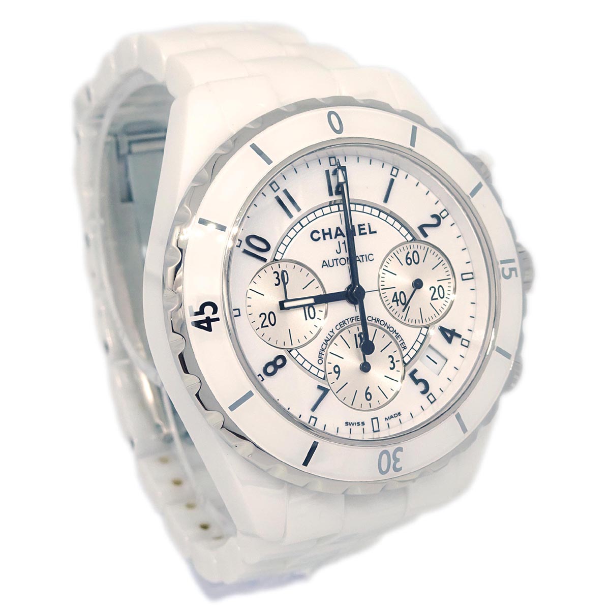 Chanel Ref.H2009 J12 41mm Self-winding Watch Ceramic SS