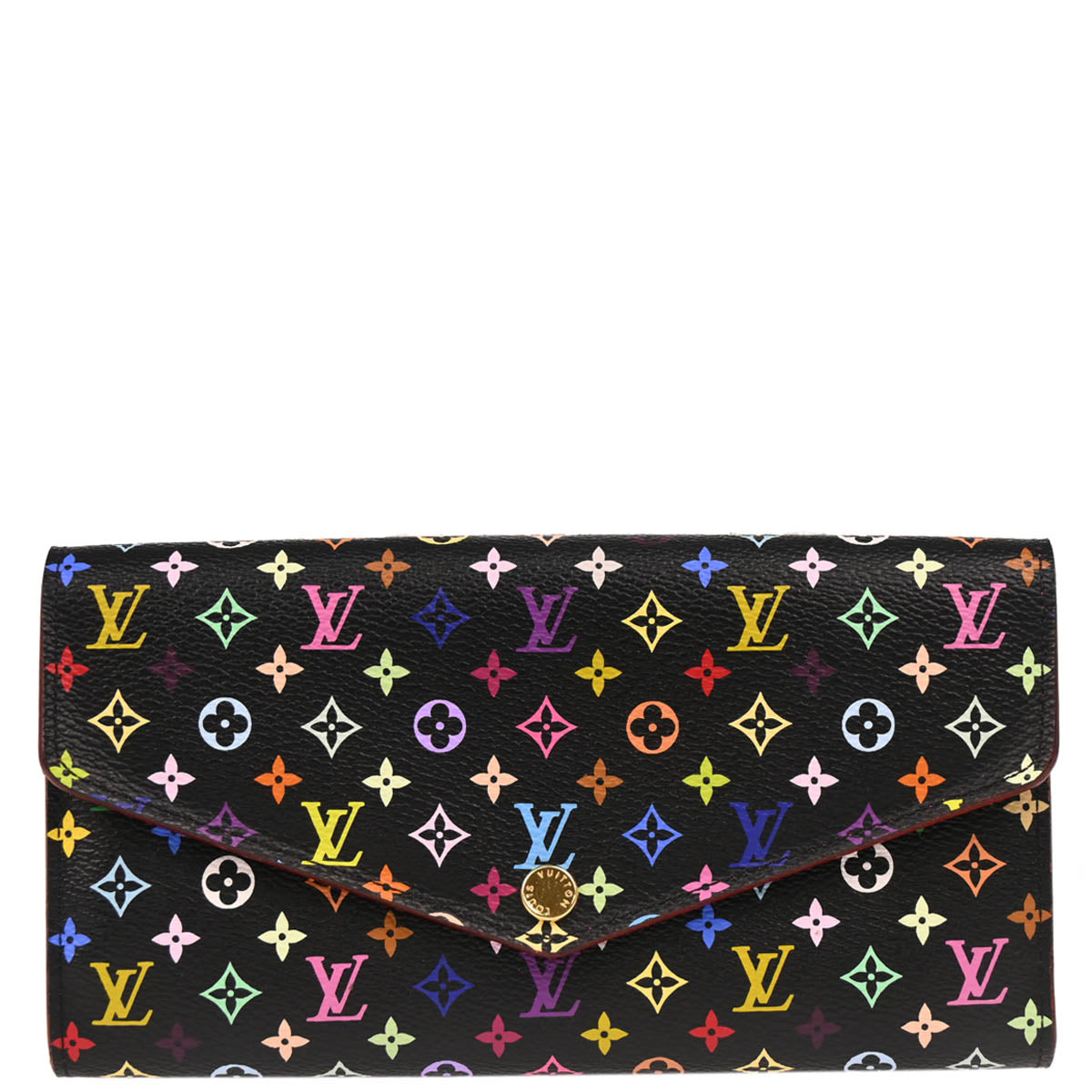 Louis Vuitton 2015 Multicolor Portefeuille Sarah Wallet M60668