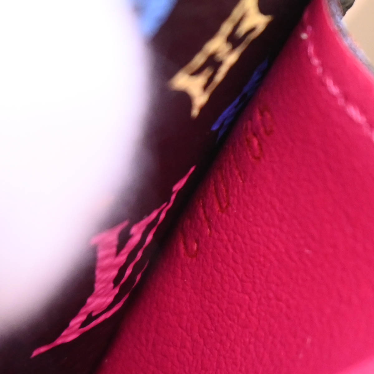 Louis Vuitton 2015 Multicolor Portefeuille Sarah Wallet M60668