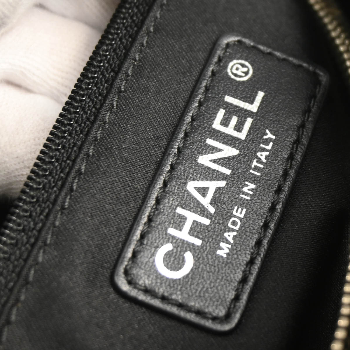 Chanel 2013-2014 Black Caviar Grand Shopping Tote GST Handbag