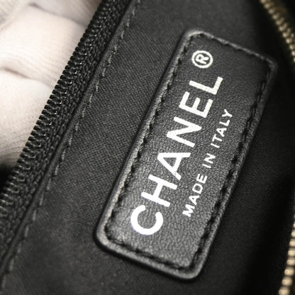 Chanel 2013-2014 Black Caviar Grand Shopping Tote GST Handbag