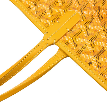 Goyard 2014 Yellow Saint Louis PM Tote Handbag
