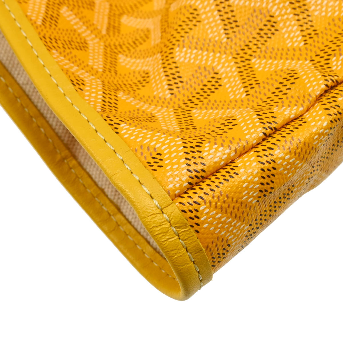 Goyard 2014 Yellow Saint Louis PM Tote Handbag