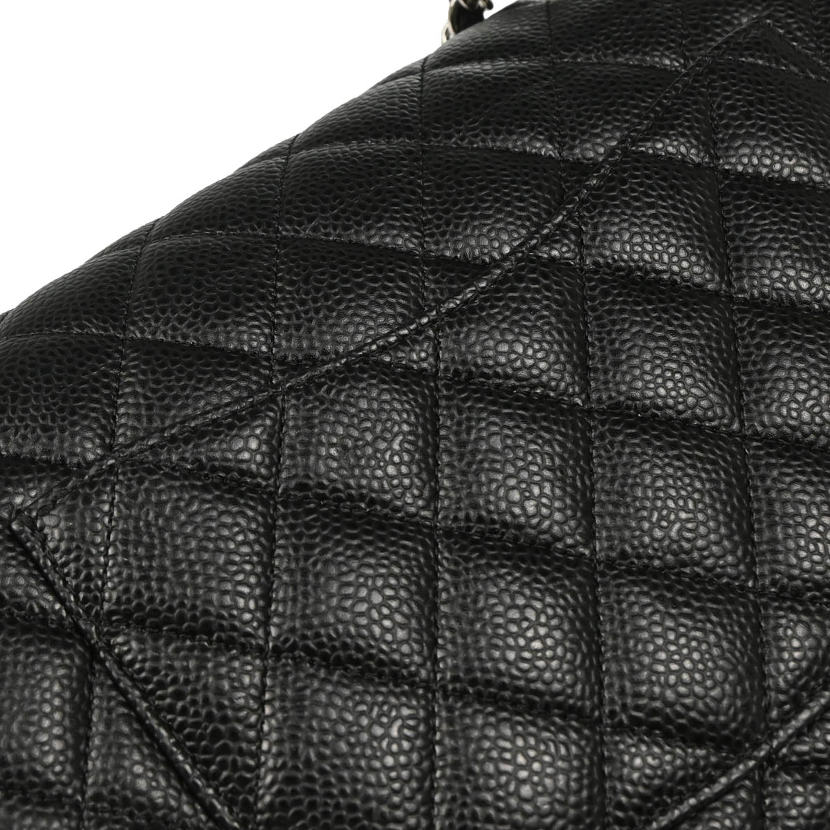 Chanel 2019 Black Caviar Small Classic Double Flap Shoulder Bag