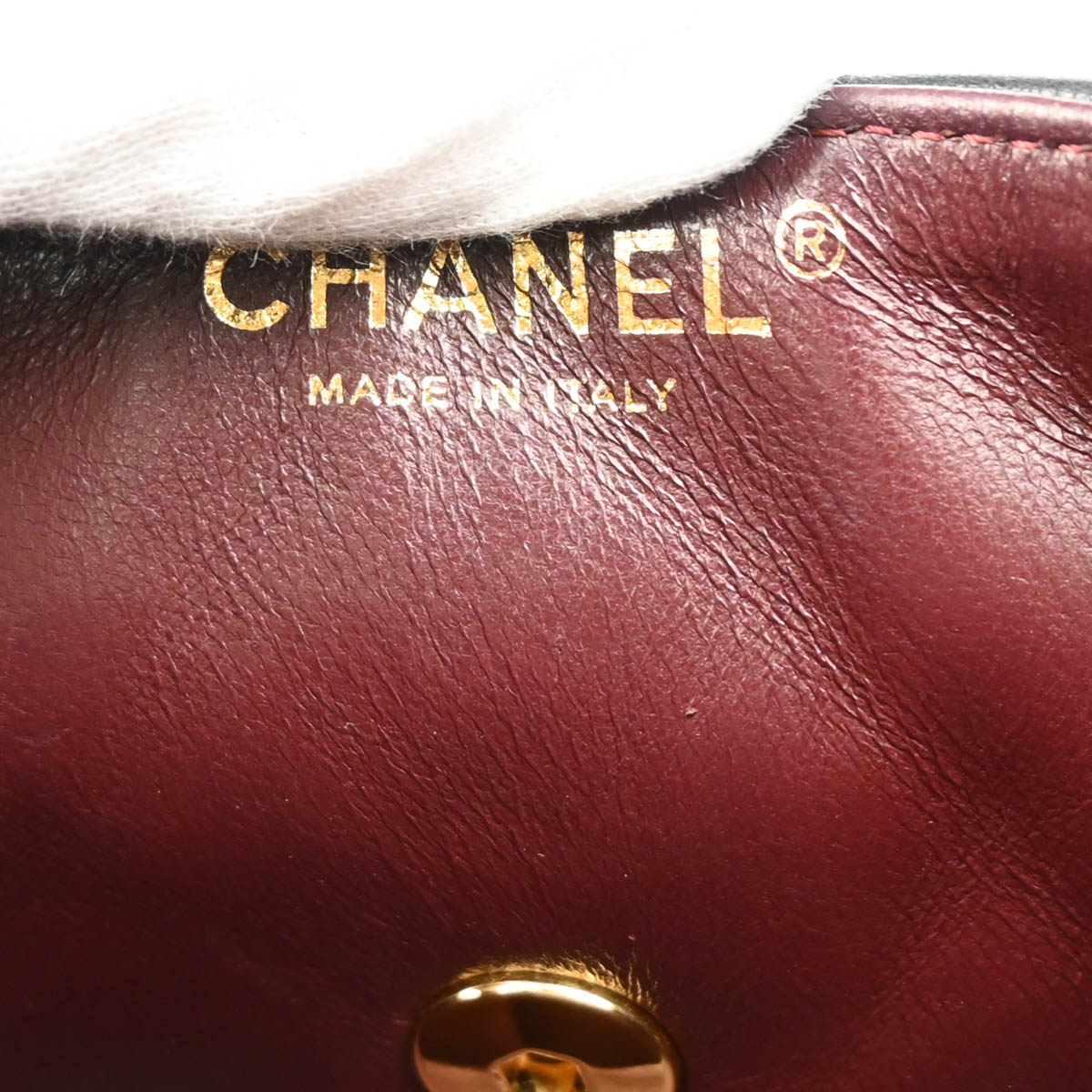 Chanel 2010-2011 Black Lambskin East West Shoulder Bag