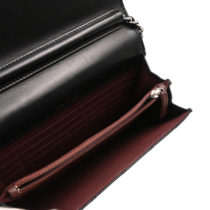 Chanel 2017-2018 Black Lambskin WOC Shoulder Bag