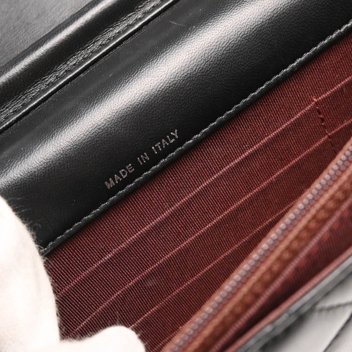 Chanel 2017-2018 Black Lambskin WOC Shoulder Bag