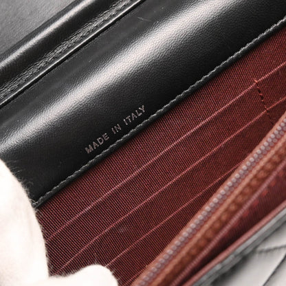 Chanel 2017-2018 Black Lambskin WOC Shoulder Bag