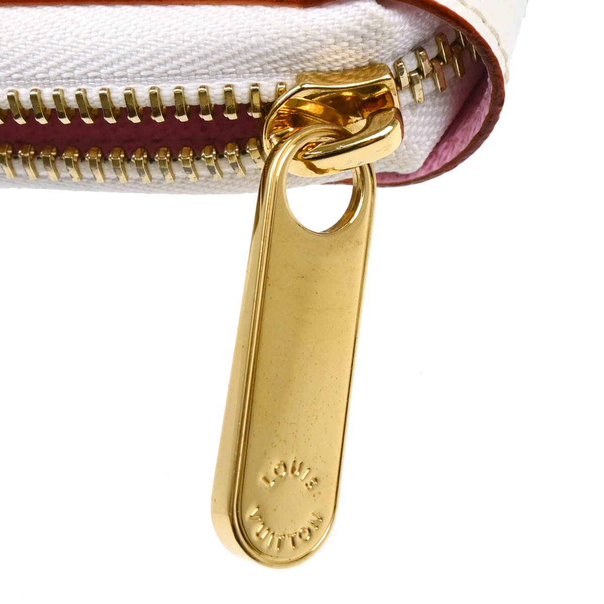 Louis Vuitton 2013 White Multicolor Zippy Wallet M60241