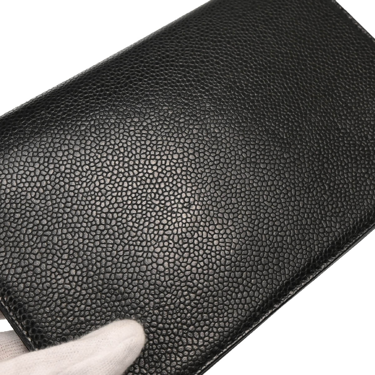 Chanel 2013-2014 Black Caviar Timeless WOC Shoulder Wallet Bag