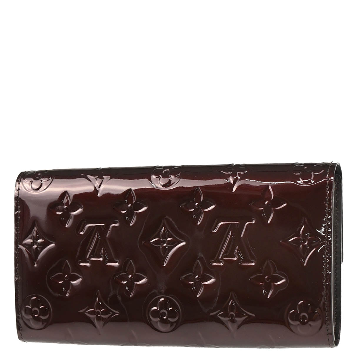 Louis Vuitton 2012 Purple Vernis Portefeuille Sarah Wallet M93524