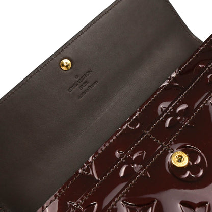 Louis Vuitton 2012 Purple Vernis Portefeuille Sarah Wallet M93524