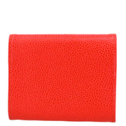Chanel 1997-1999 Red Caviar Coin Purse Wallet