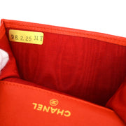 Chanel 1997-1999 Red Caviar Coin Purse Wallet