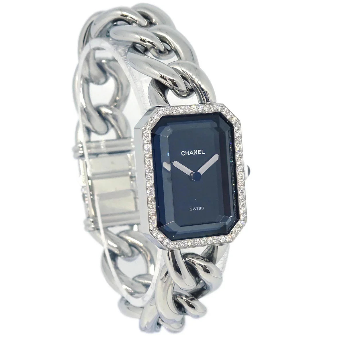 Chanel Premiere Watch SS Diamond #M